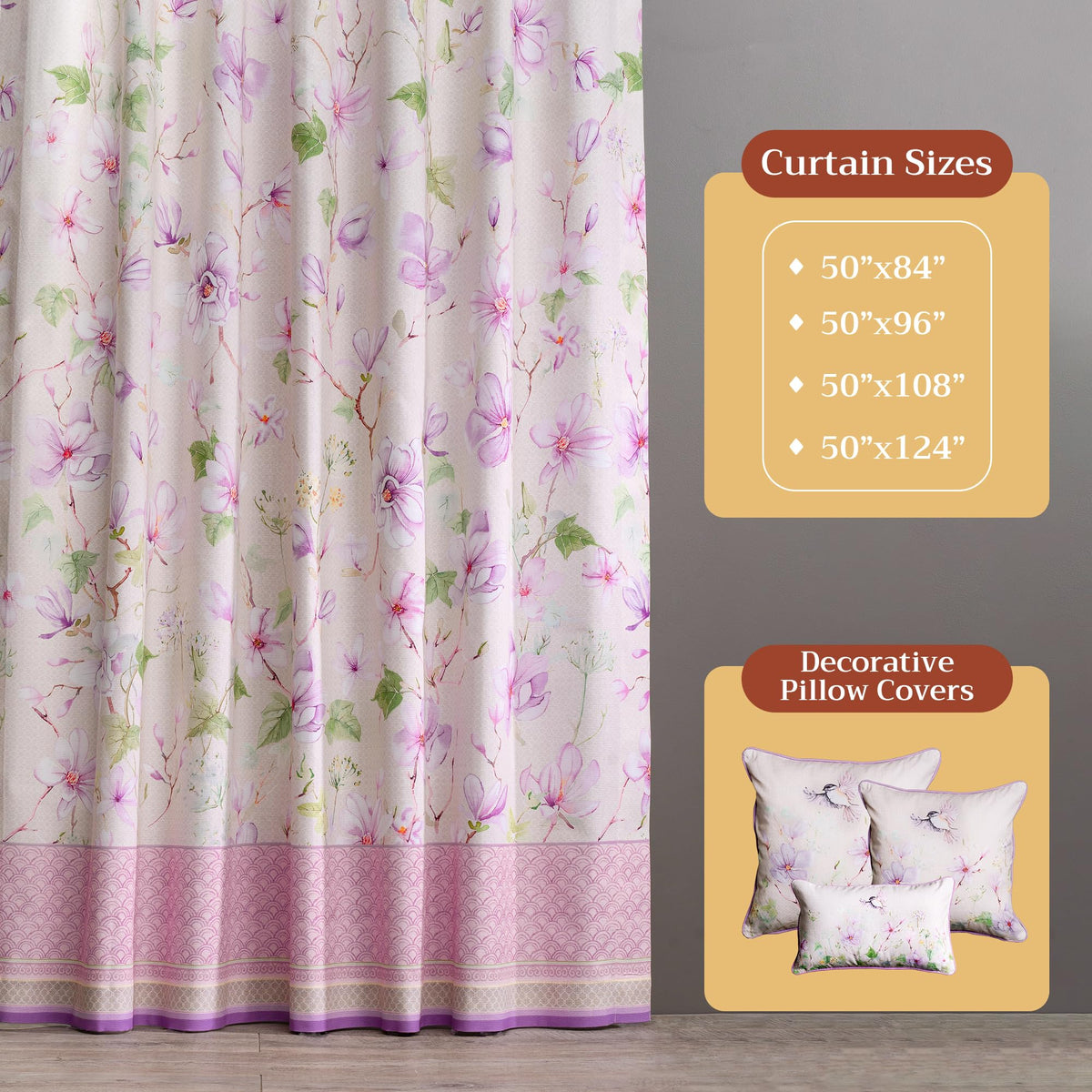 Magnolia Mornings Curtains