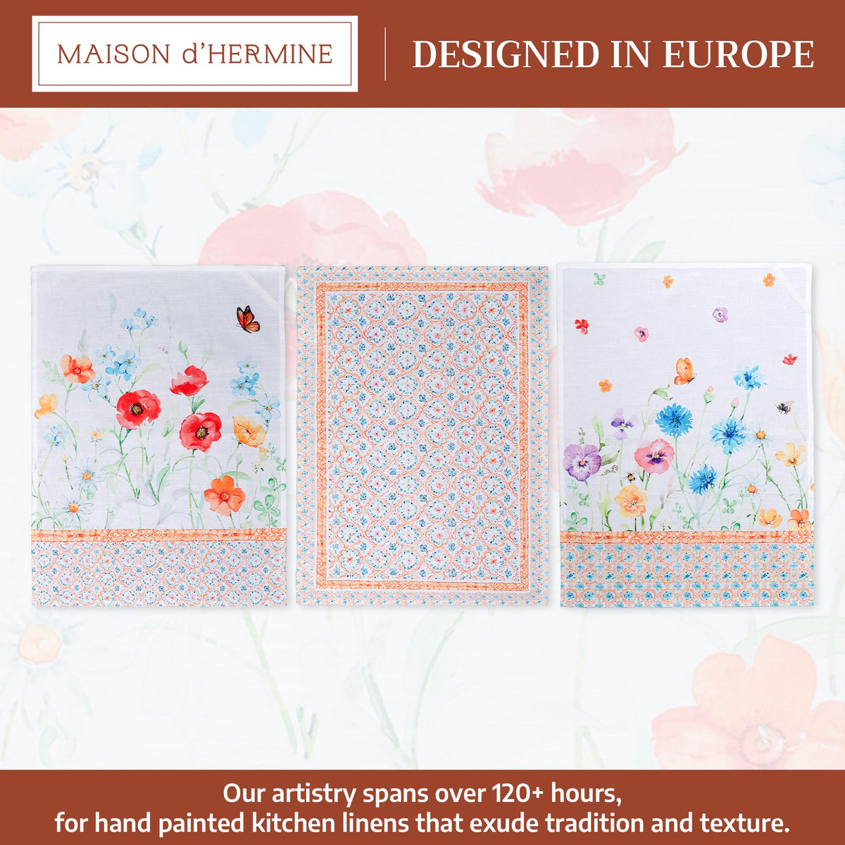 Summer Whisper Kitchen Towels