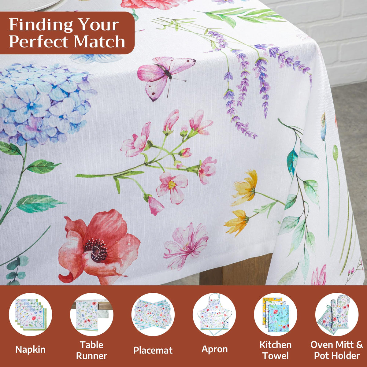 Just Floral Tablecloths
