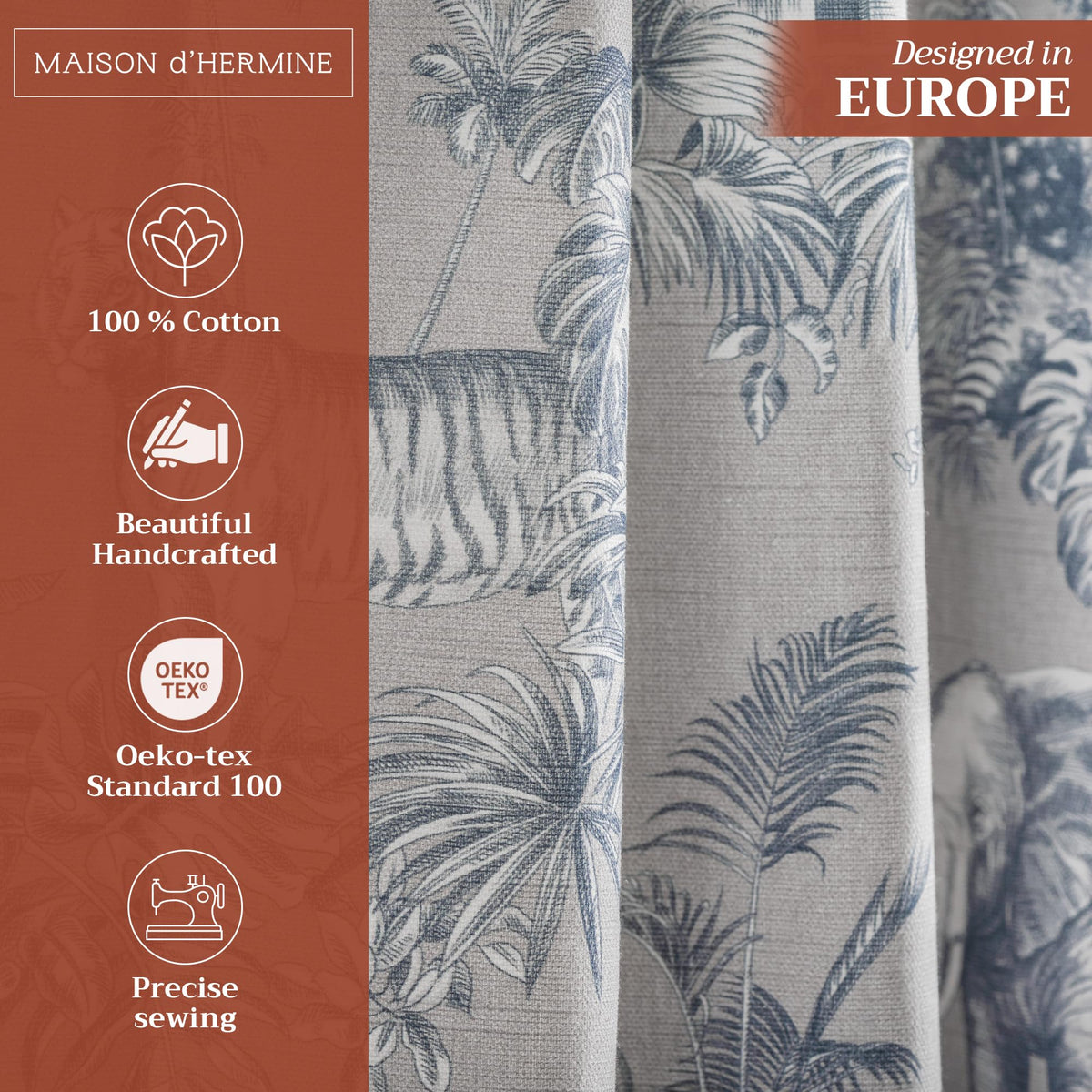 Savana Jouy Curtains