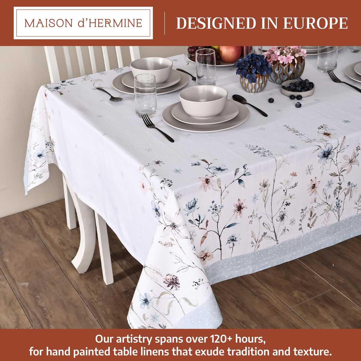 Ice Florals Tablecloths