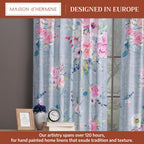 Sweet Rose Lavender Curtains