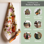 Pumpkin Garden Kitchen Towels