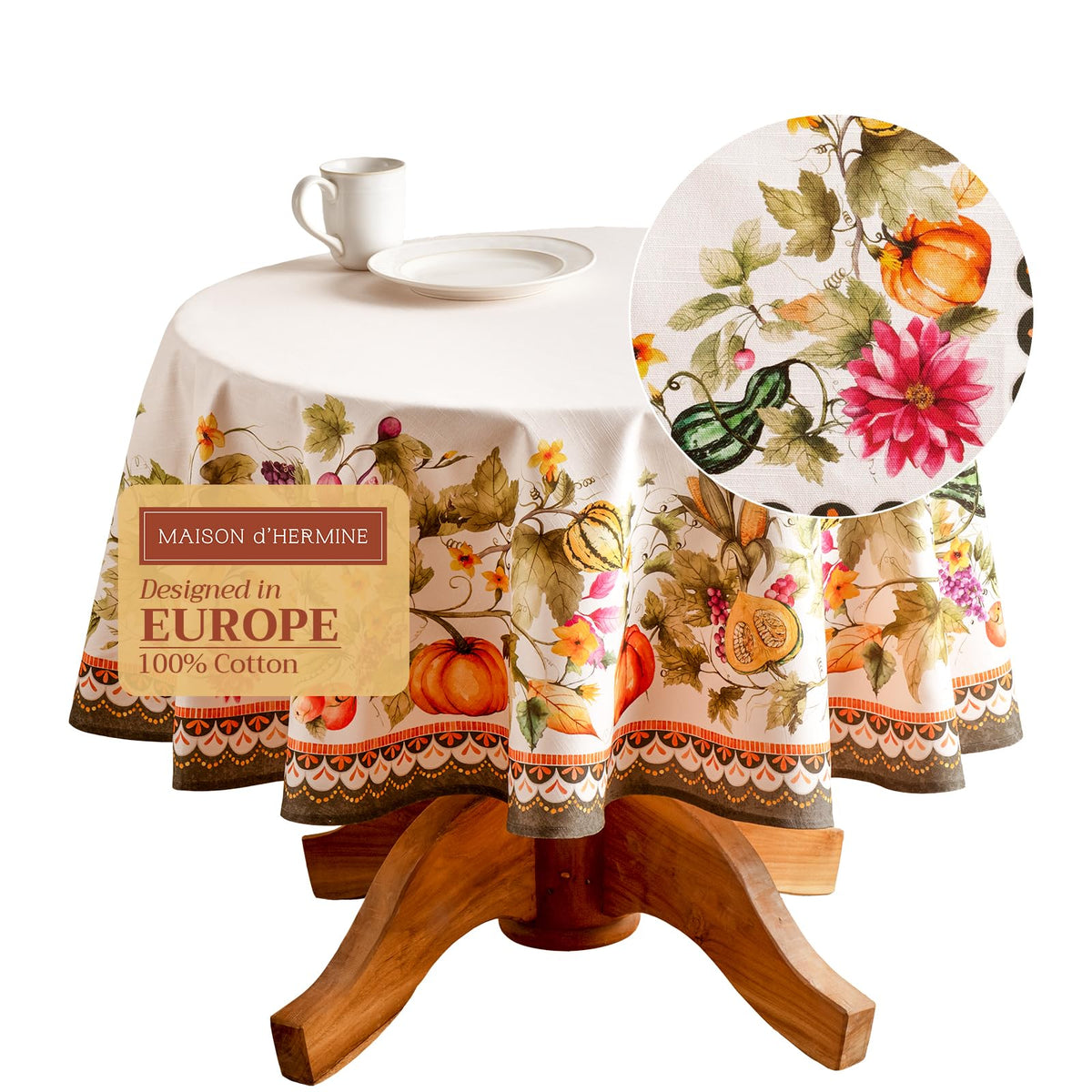 Pumpkin Garden Tablecloths