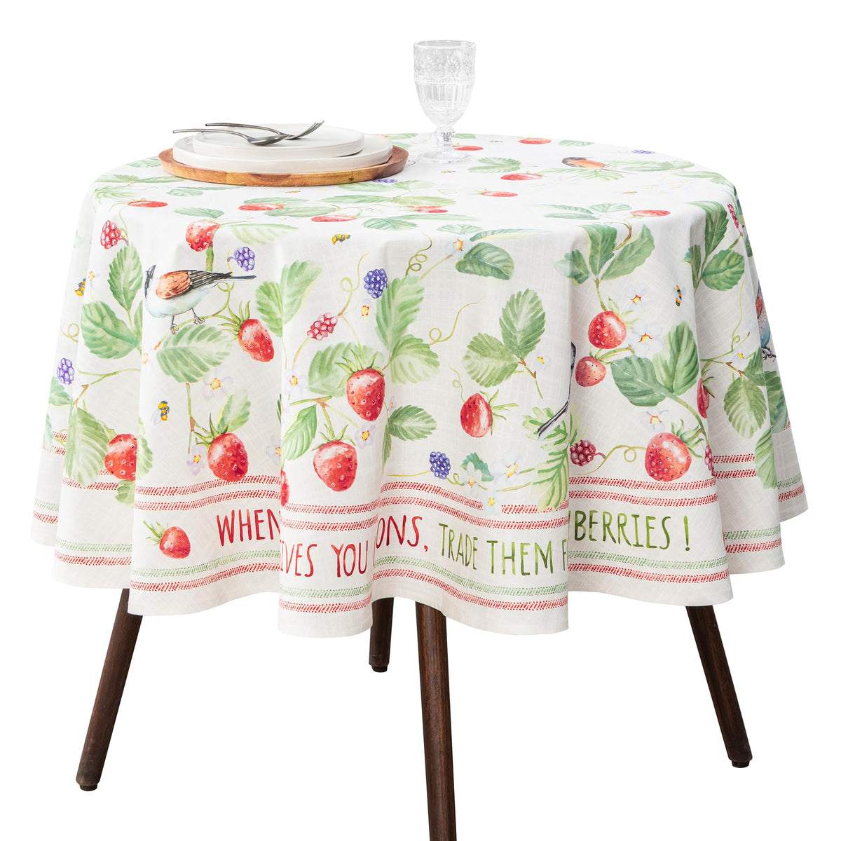 Strawberry days Tablecloths