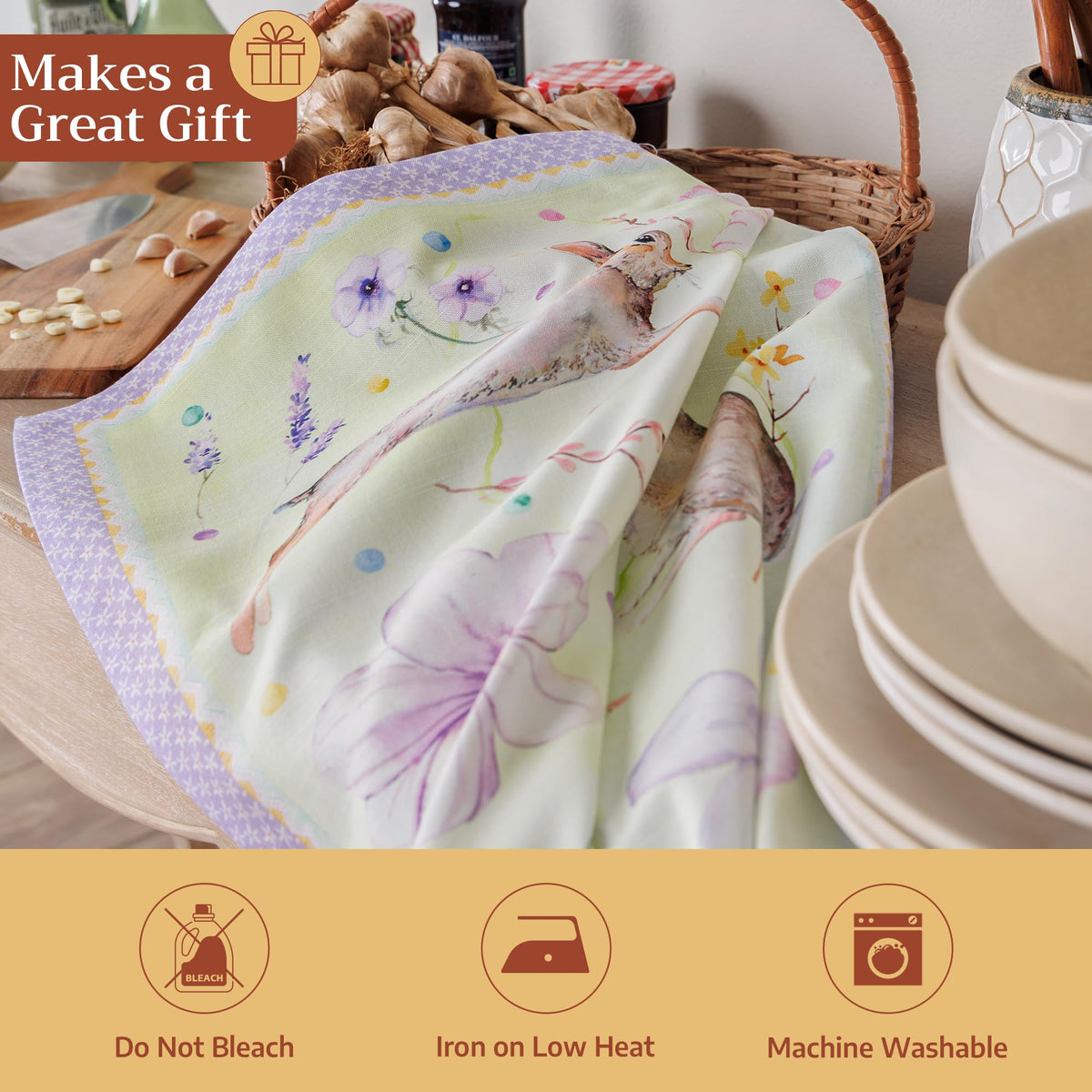 Easter Zest Kitchen Towels