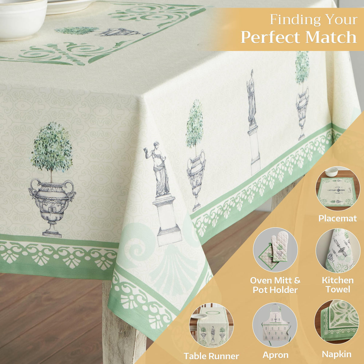 Jardin Du Roy Tablecloths