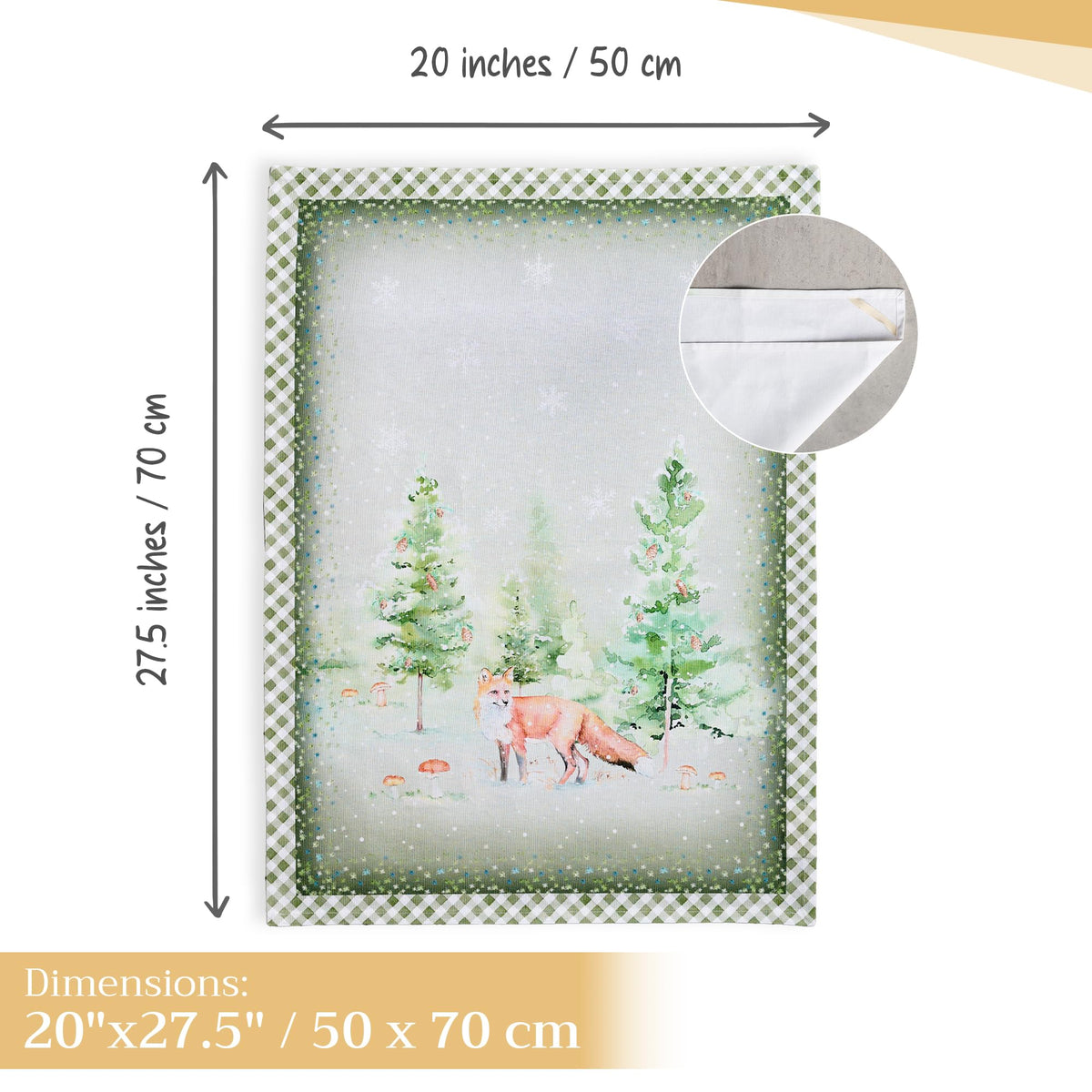 Winter Mornings Kitchen Towels
