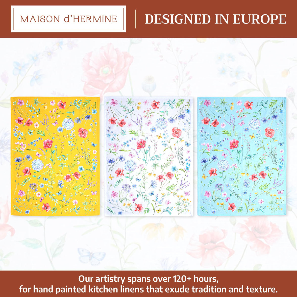 Just Floral Kitchen Towels
