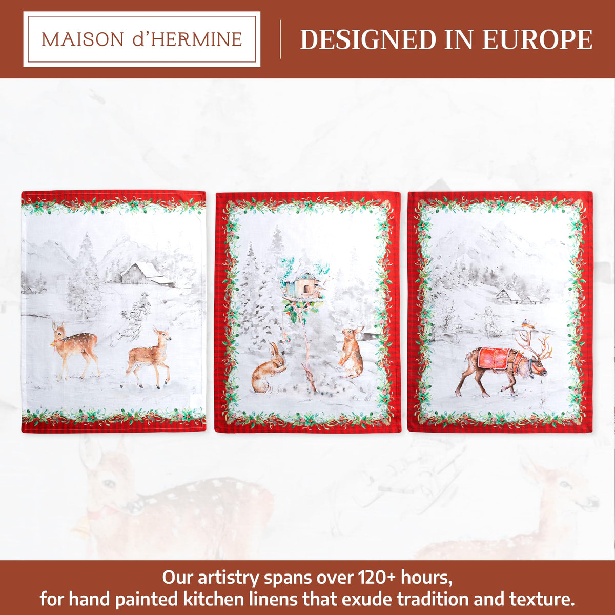 Christmas Tradition Kitchen Towels