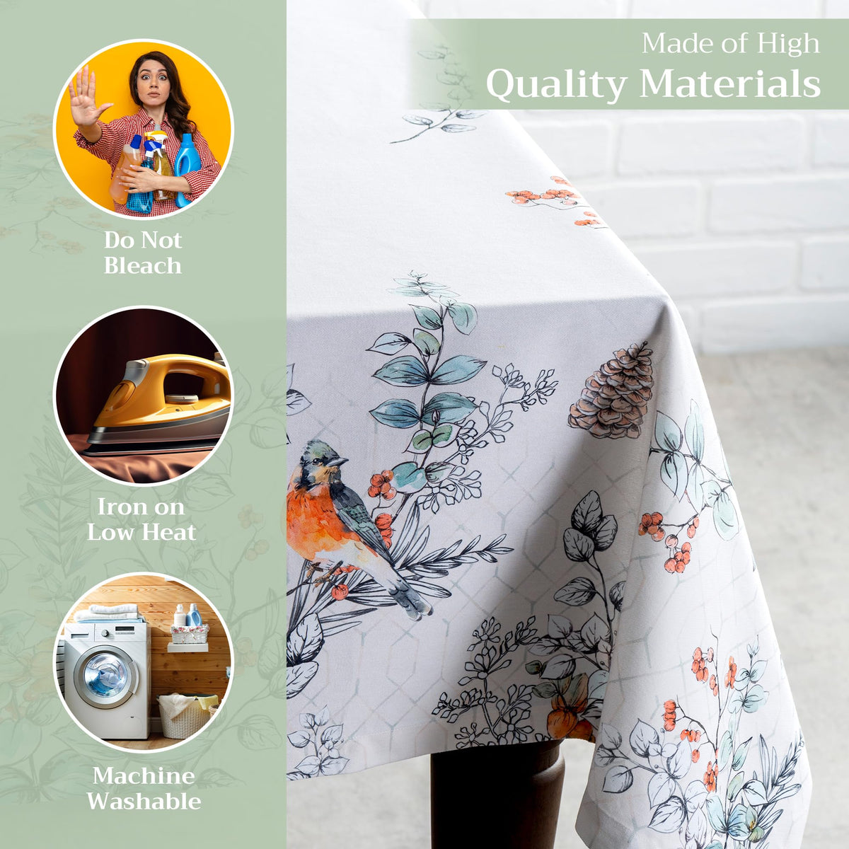 Whitish Shabby Chique Tablecloths