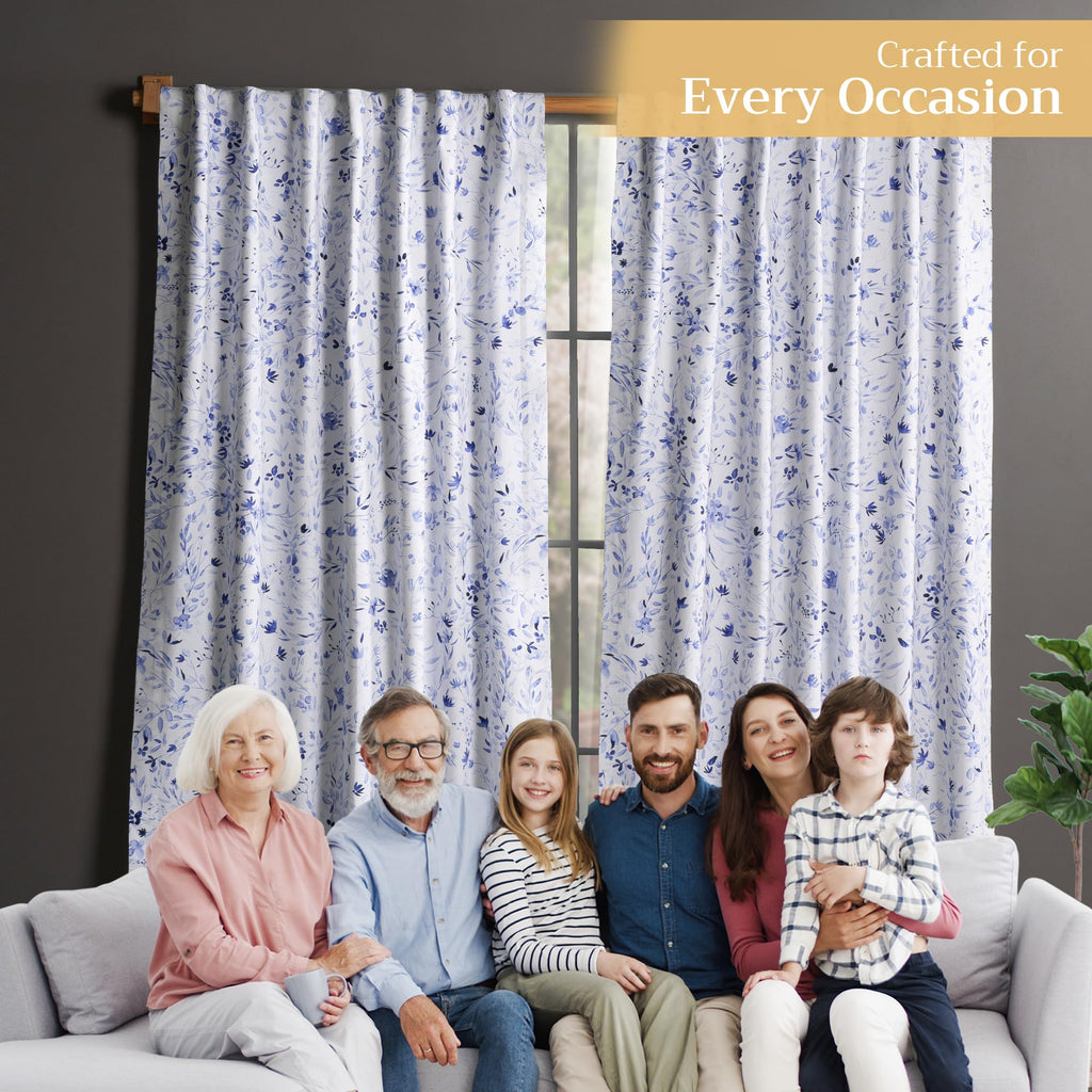 Summer Blues Curtains