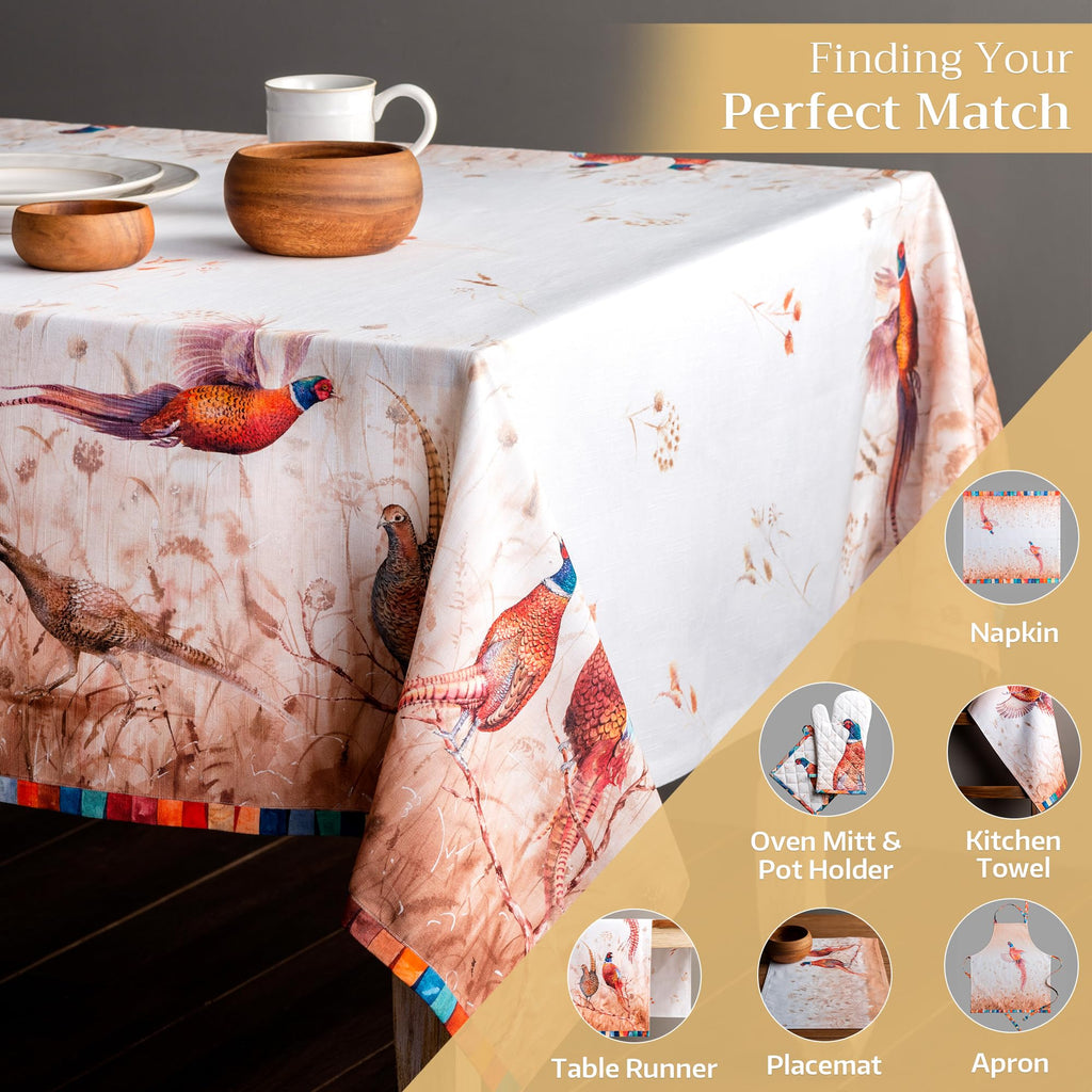 Faisan D'Automne Tablecloths