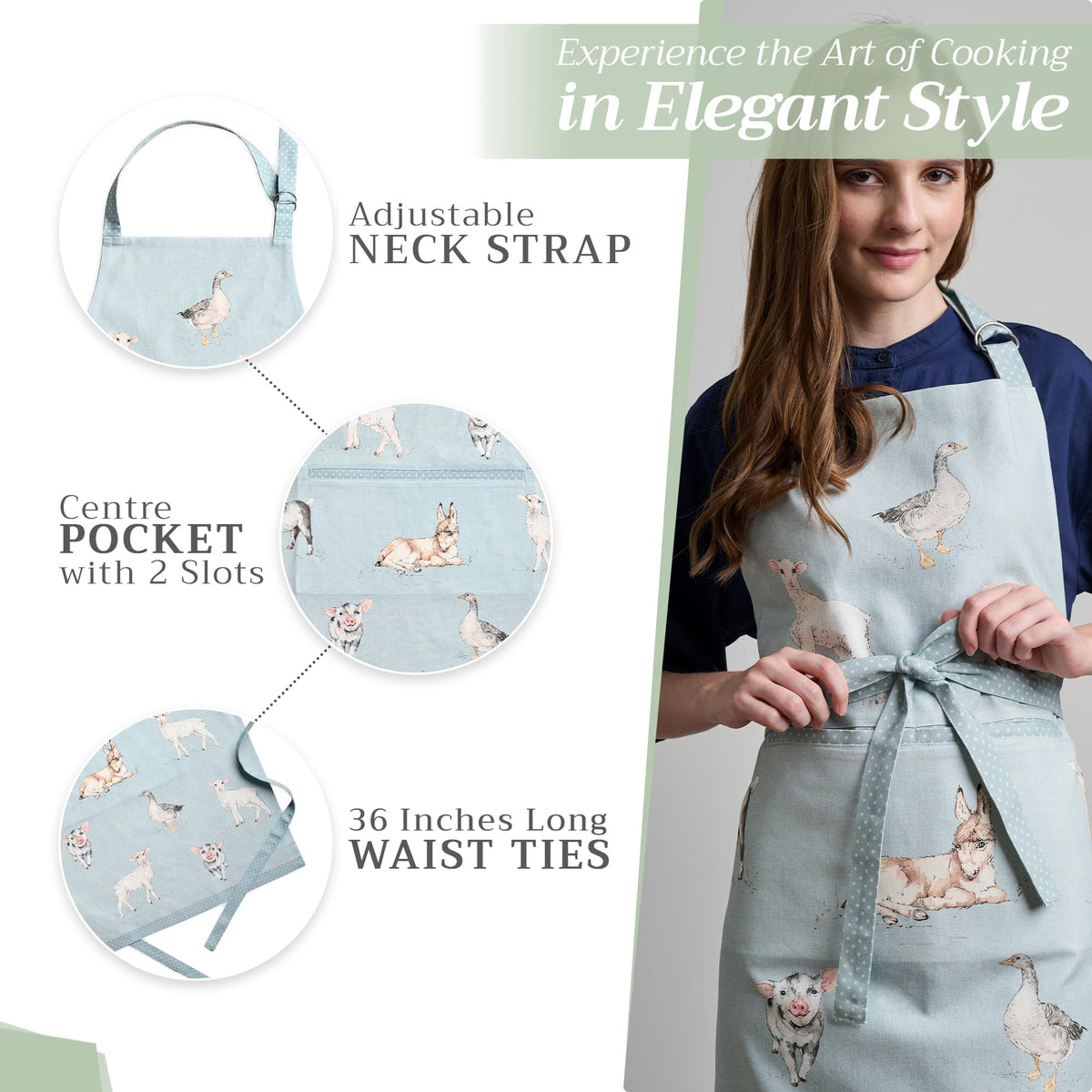 Barnyard Cute Apron