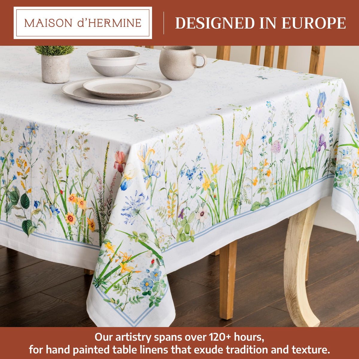 Fleurs De Mai Tablecloths