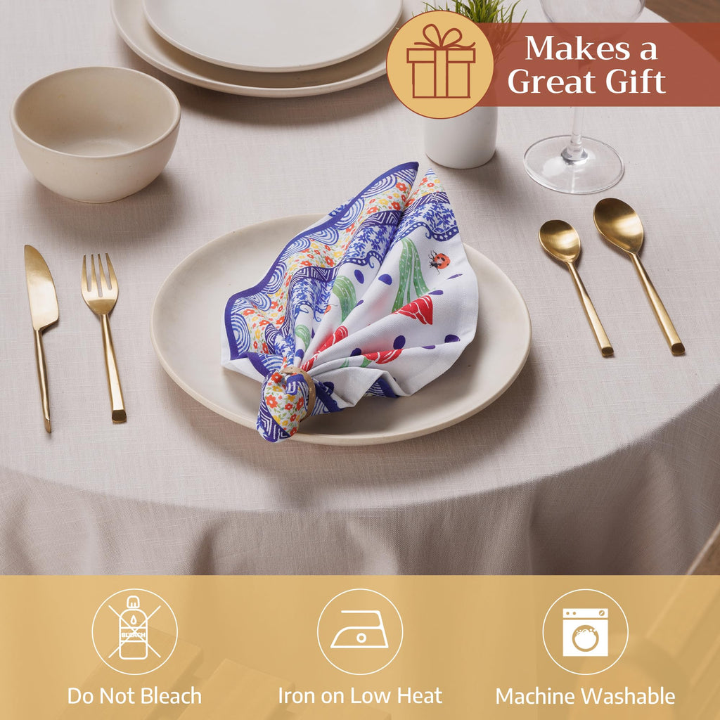 Folky Floral Napkins