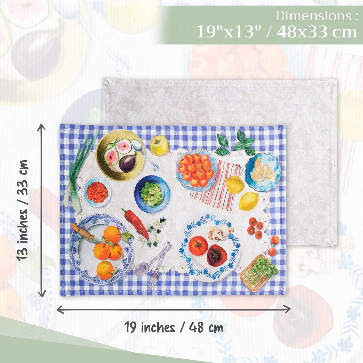 Gourmand Placemats