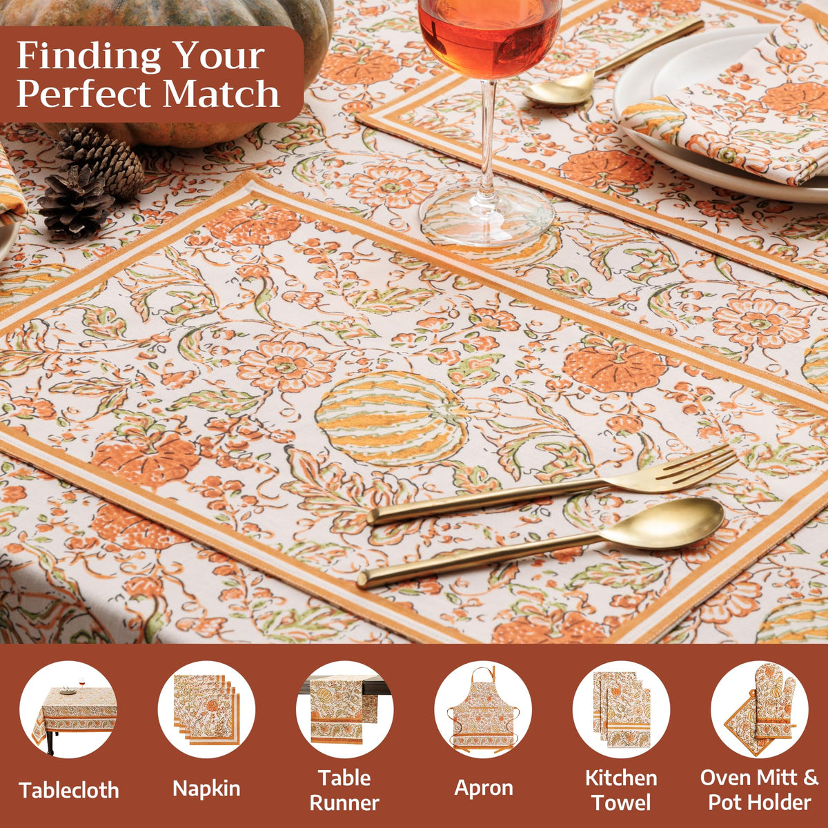 Pumpkin Spice Placemats