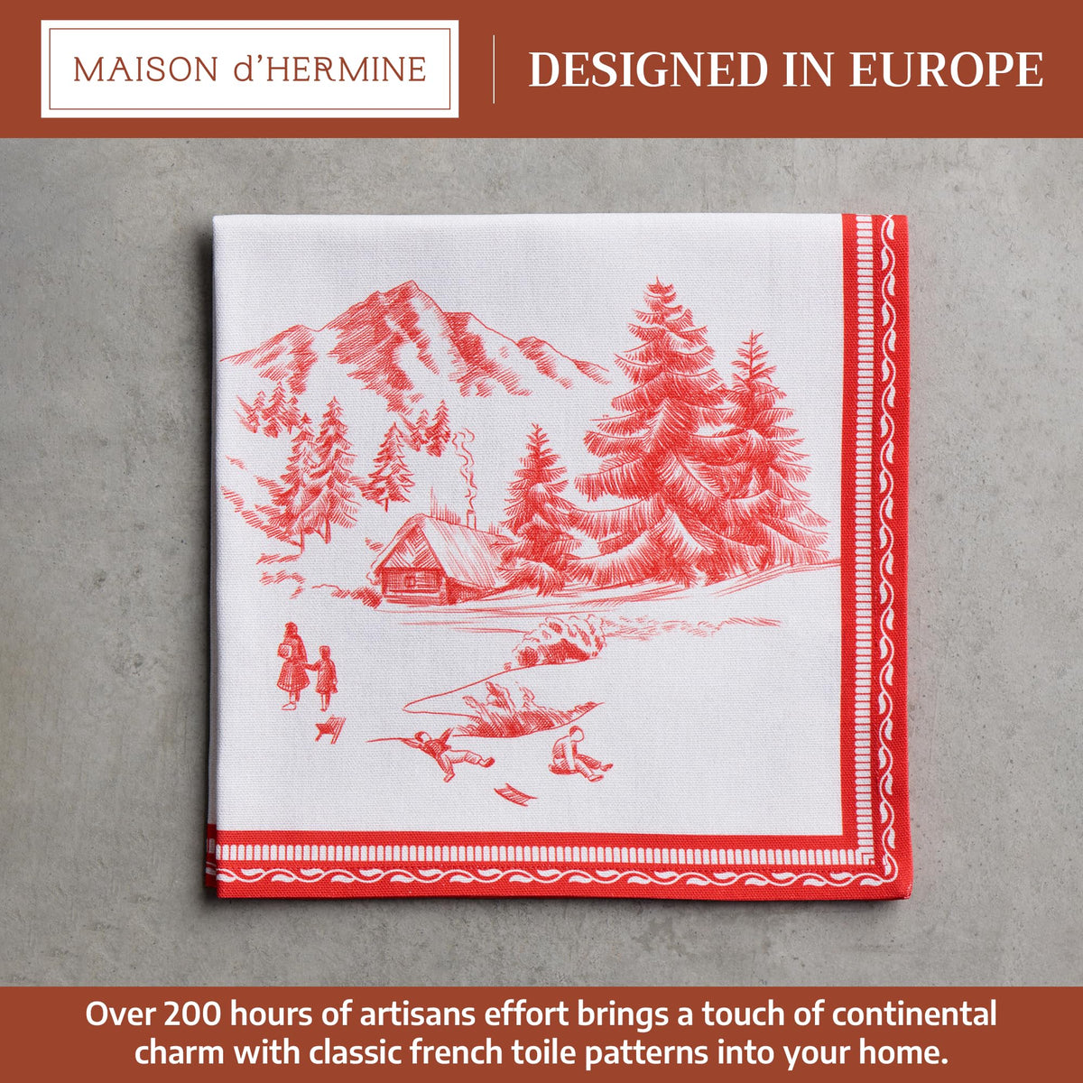 Winter Jouy Napkins