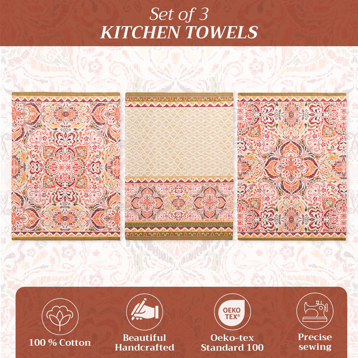 Damask Kitchen Towels