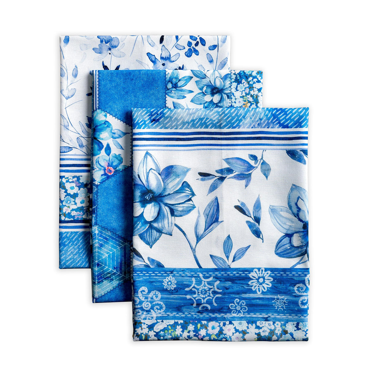 Summer Blues Kitchen Towels