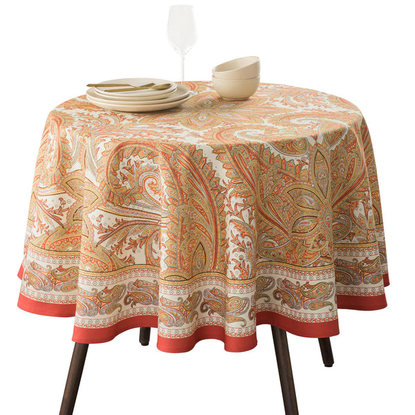 Kashmir Paisley Tablecloths