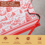 Winter Jouy Apron
