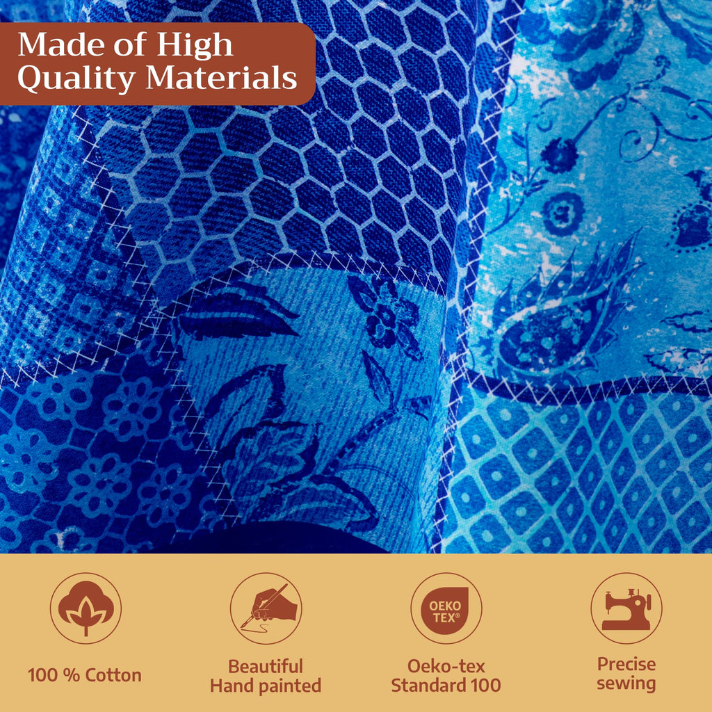 Indigo Love Tablecloths