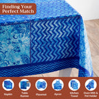 Indigo Love Tablecloths