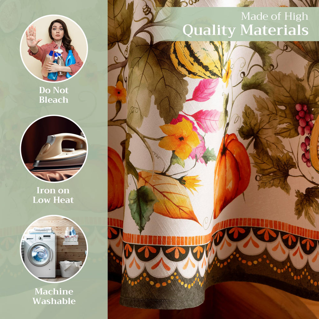 Pumpkin Garden Tablecloths