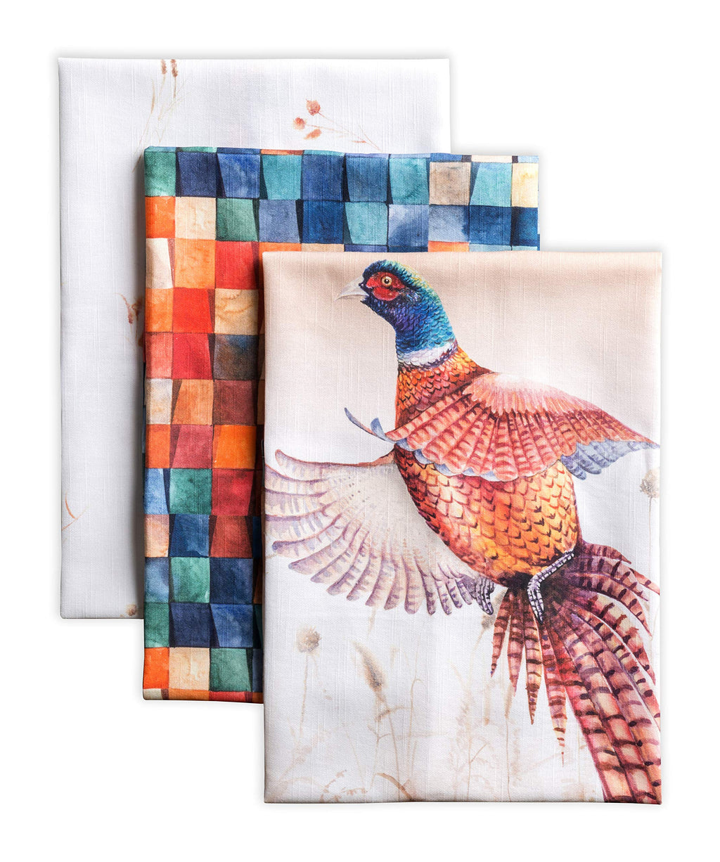 Faisan D'Automne Kitchen Towels