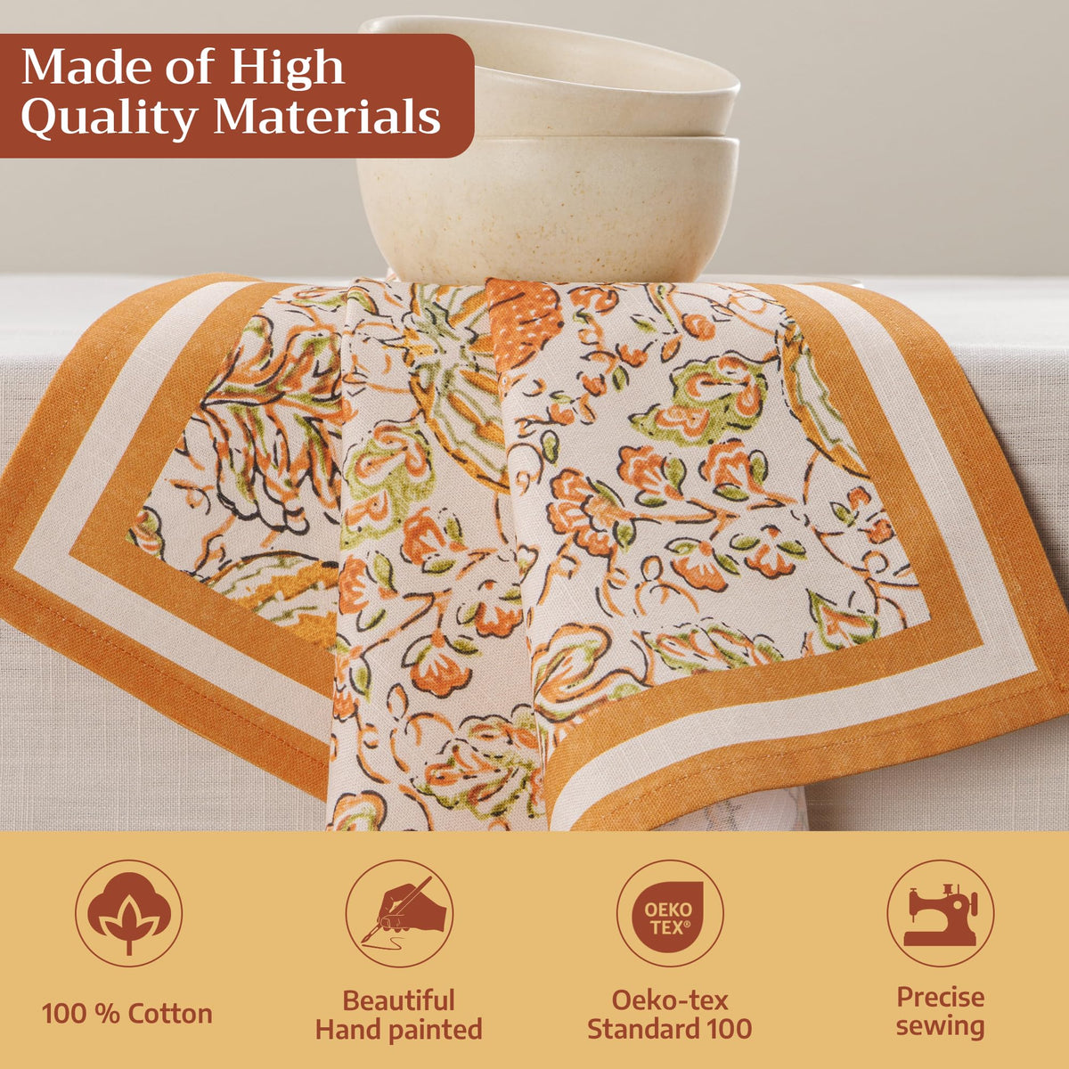 Pumpkin Spice Napkins