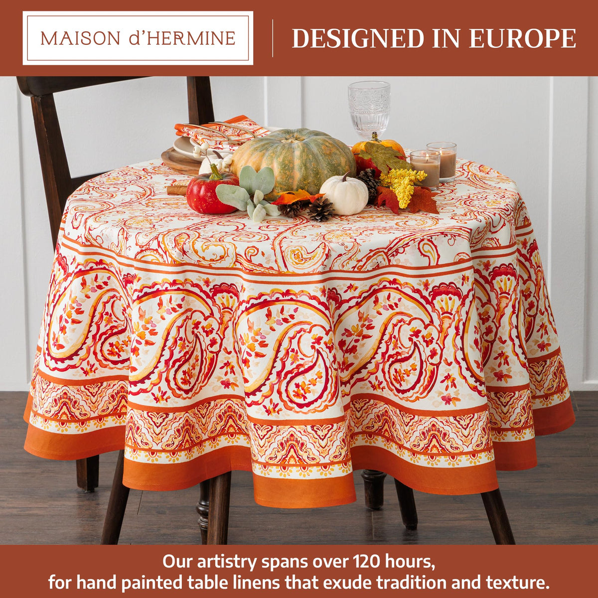 Palatial Paisley Tablecloths