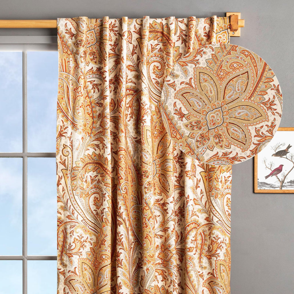 Kashmir Paisley Curtains