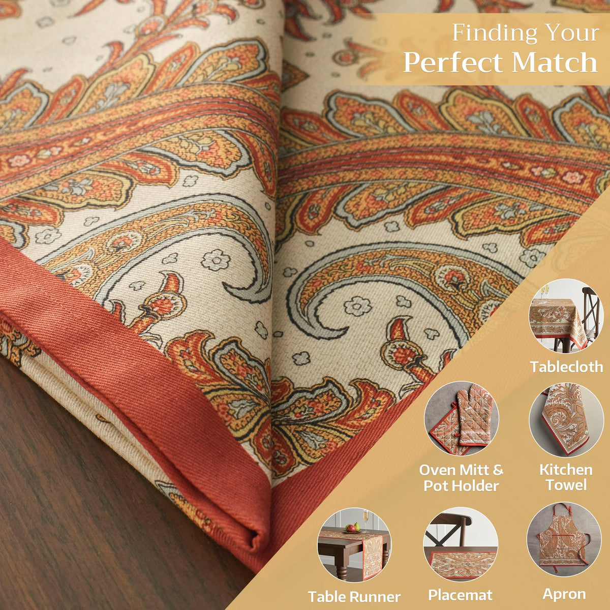 Kashmir Paisley Napkins