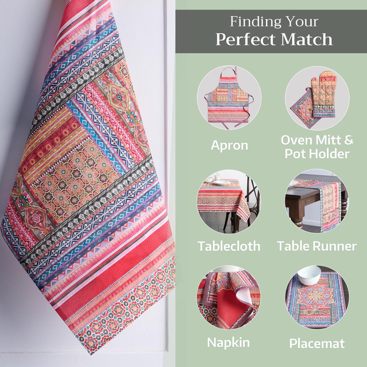 Ispahan Kitchen Towels