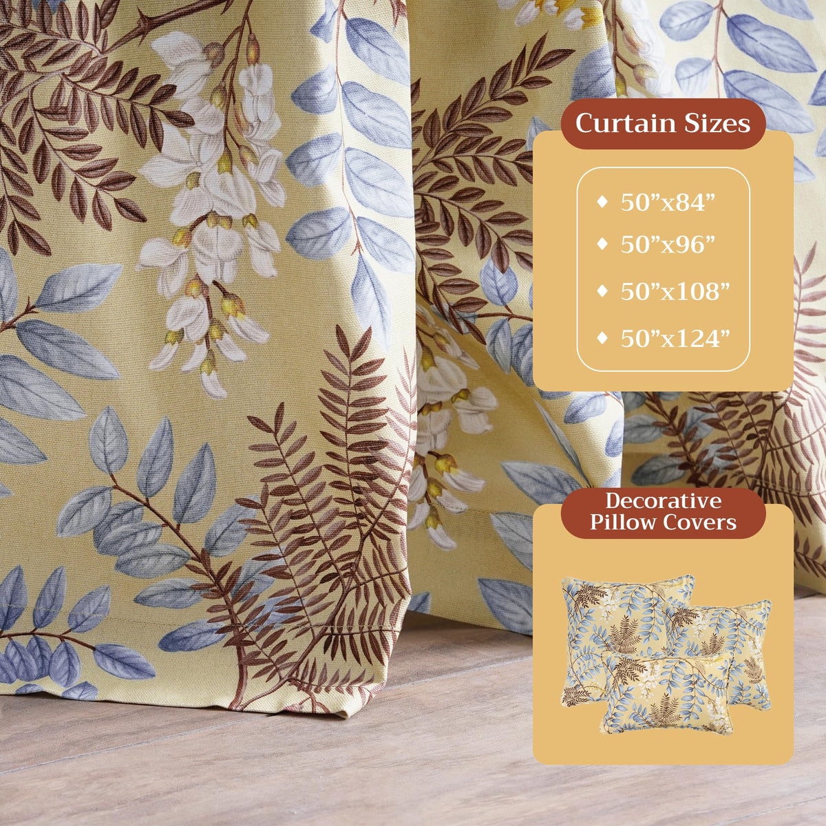 Feuillage Curtains