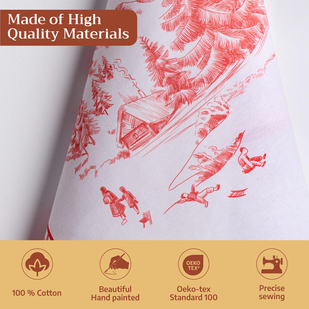 Winter Jouy Kitchen Towels