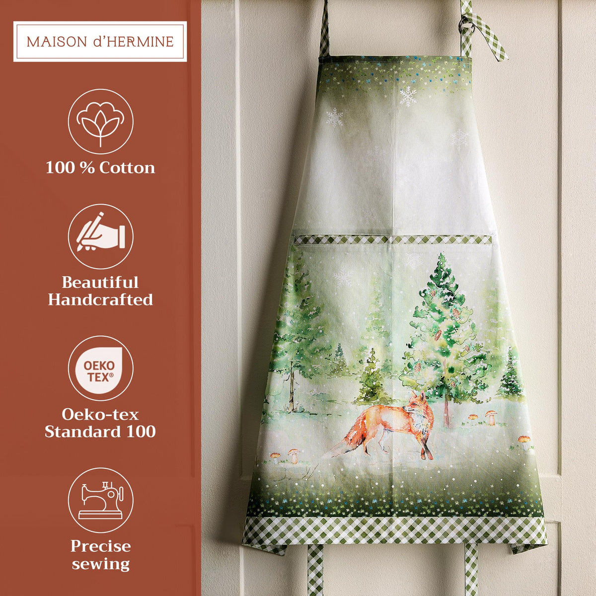 Winter Mornings Apron