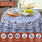 Melodie Bleue Tablecloths