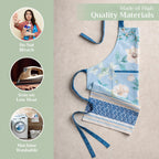 Winter Floral Apron