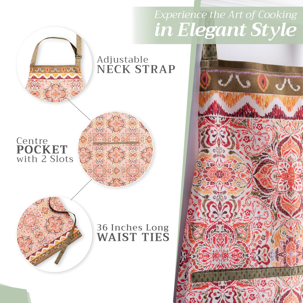 Damask Apron