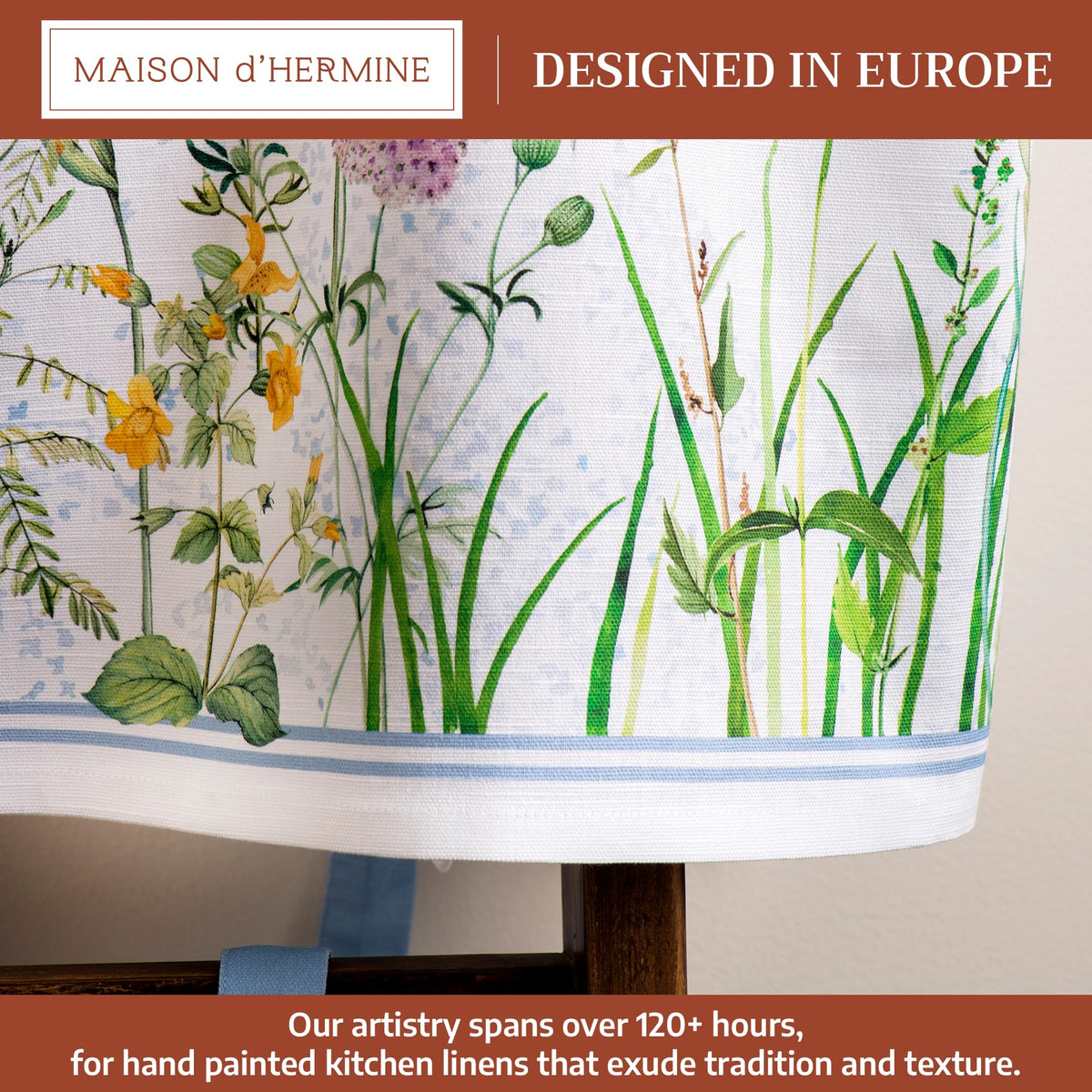 Fleurs De Mai Apron
