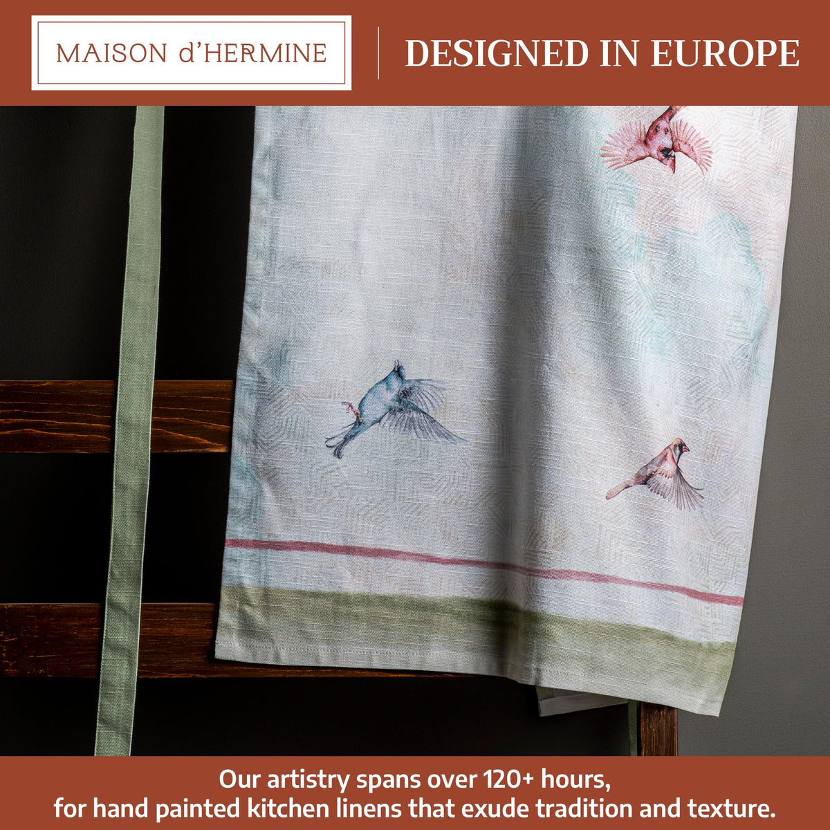 Flying Birds Apron