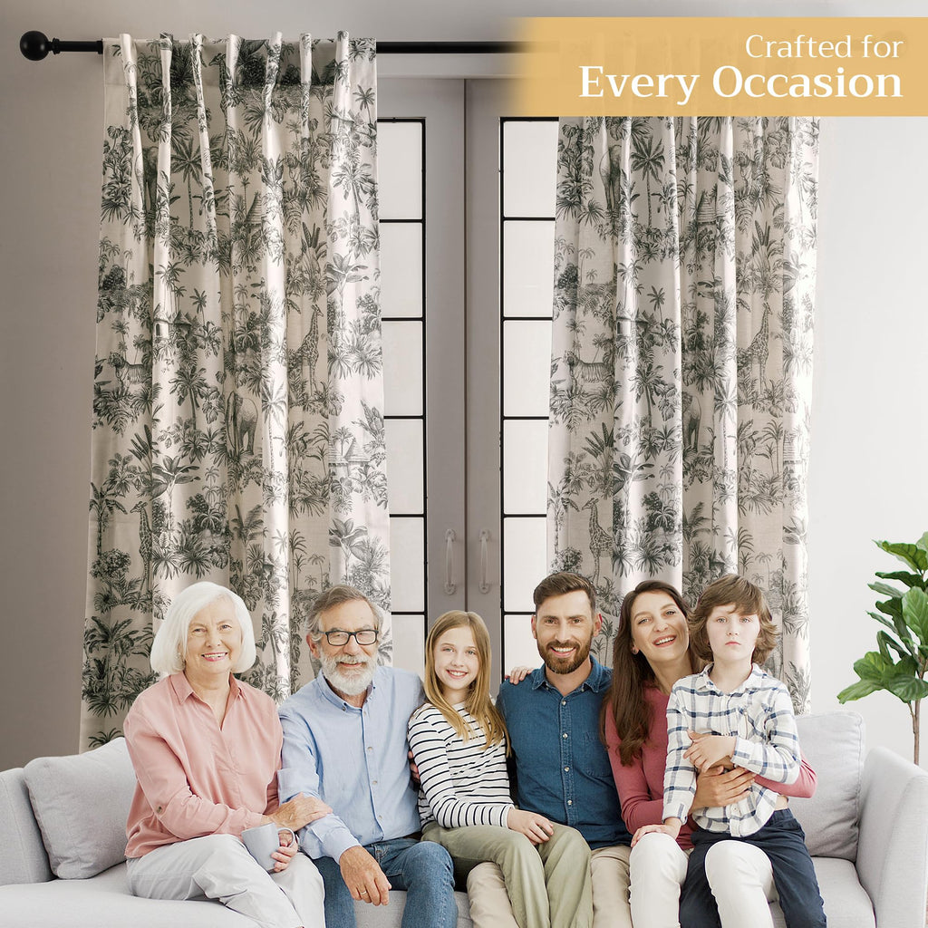 Savana Jouy Curtains