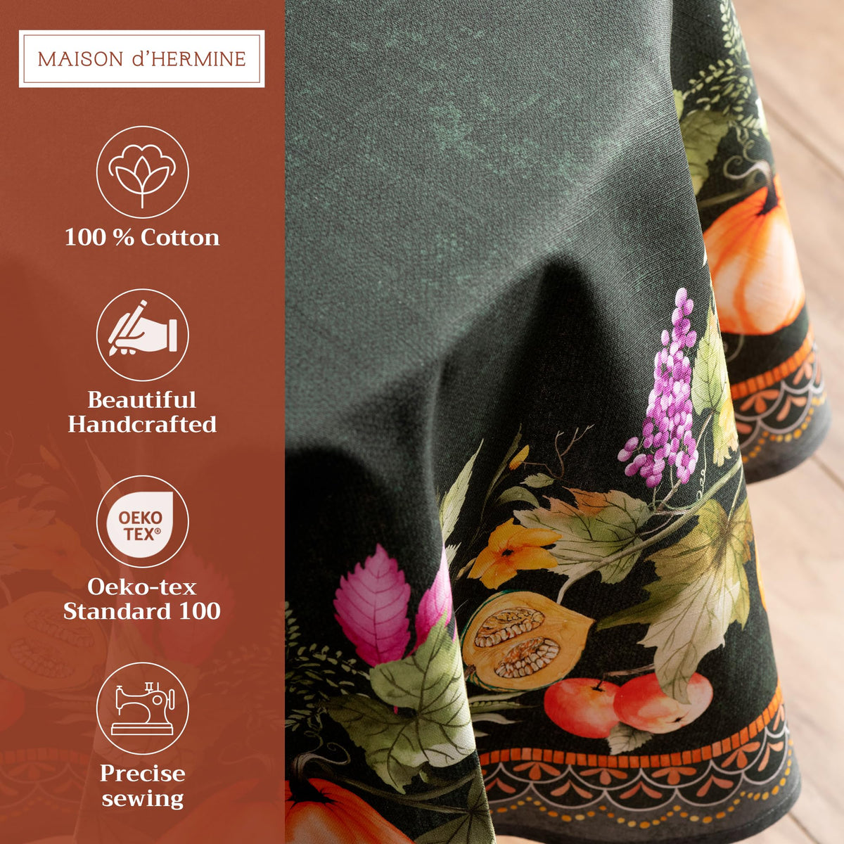 Pumpkin Garden Tablecloths