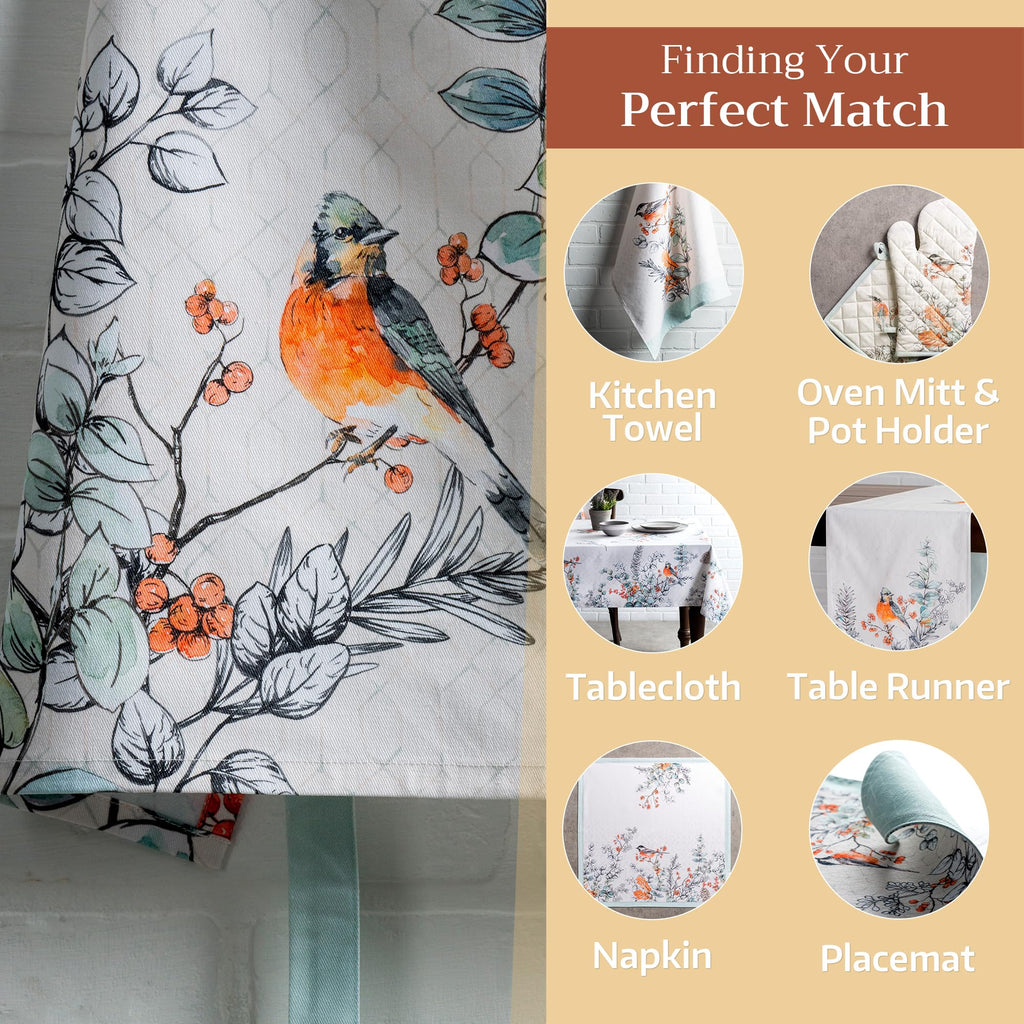 Whitish Shabby Chique Apron