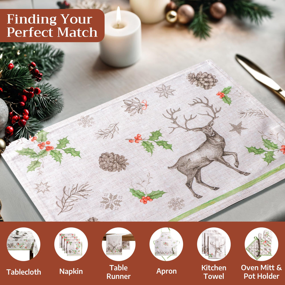 Christmas Dew Placemats