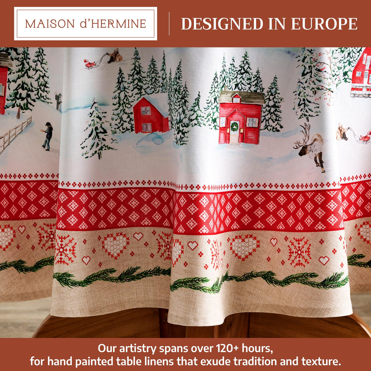 Rural Christmas Tablecloths
