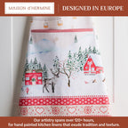 Rural Christmas Apron